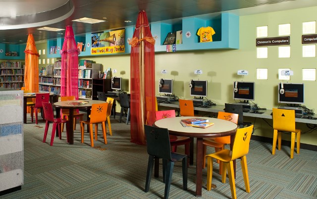 Carlsbad Library and Learning Center Study Area